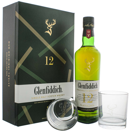 Glenfiddich 12 Anos C/2 Copos